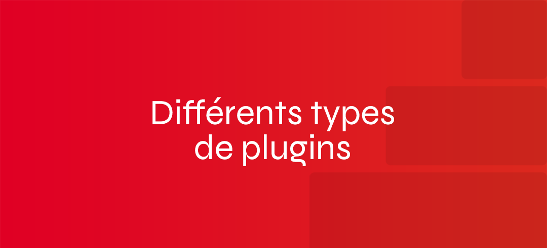 Différents plugins