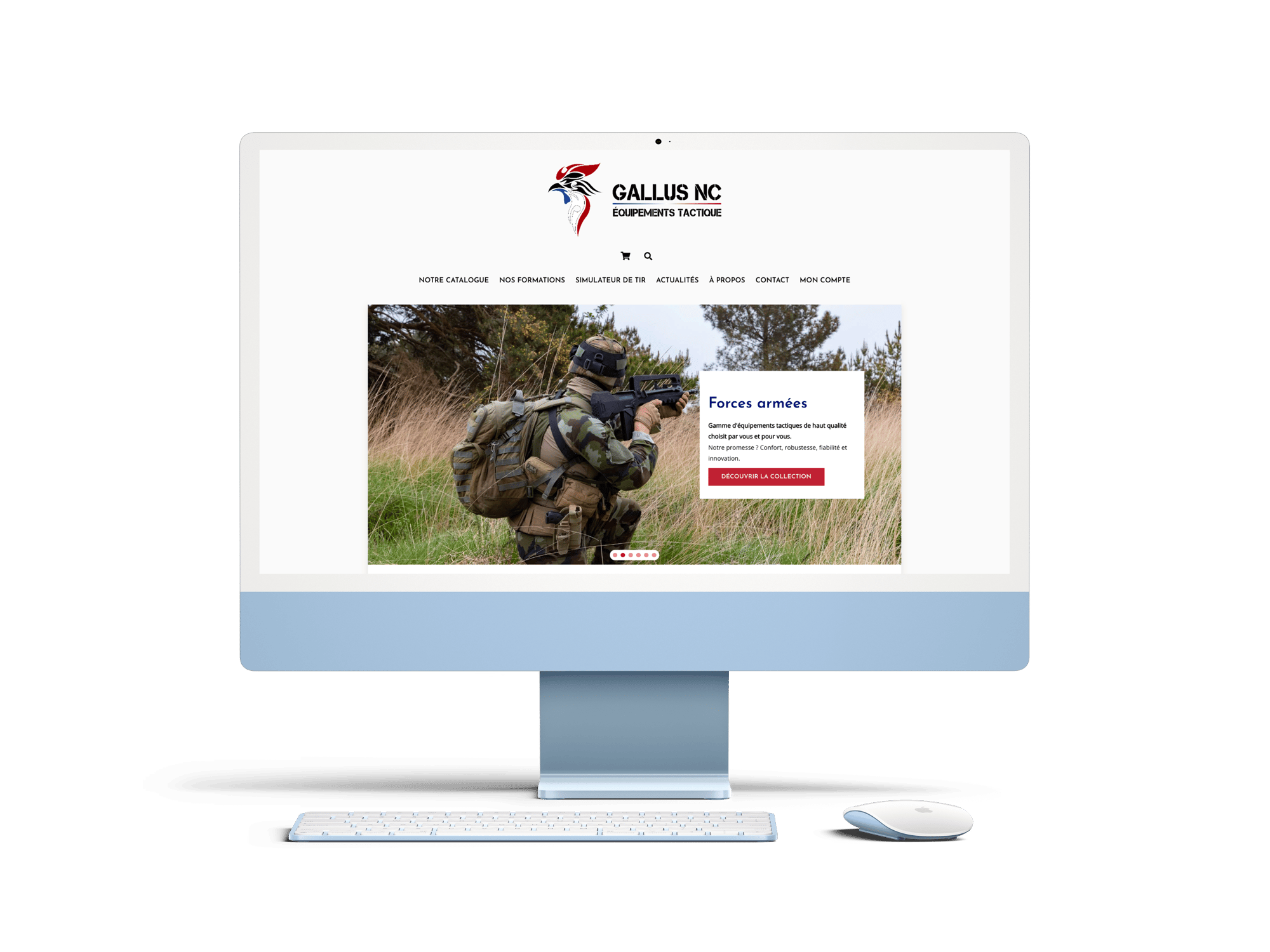 Gallus NC - Site Vitrine - Crescent Communication
