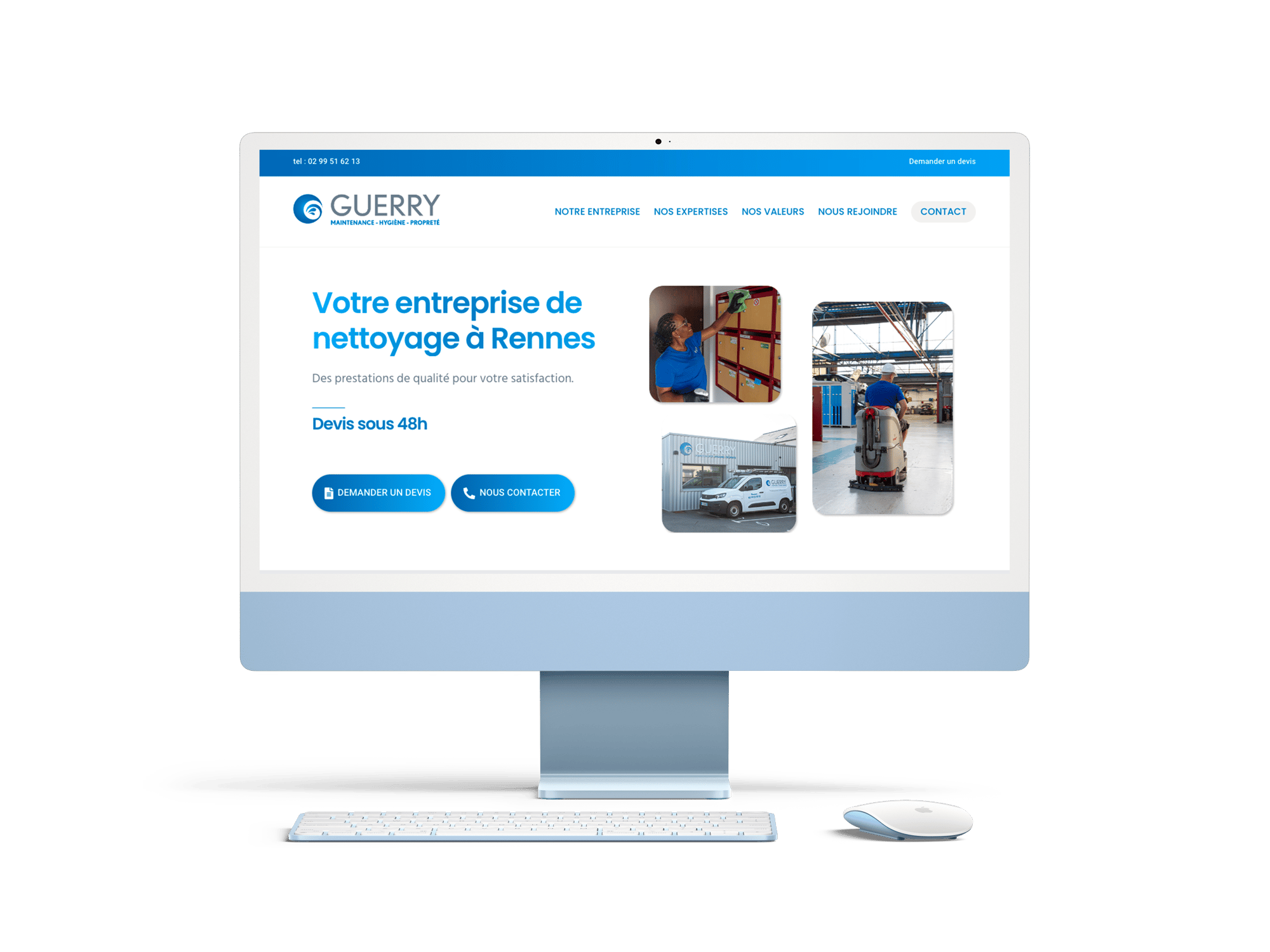 Guerry M-H-P - Site Vitrine - Crescent Communication