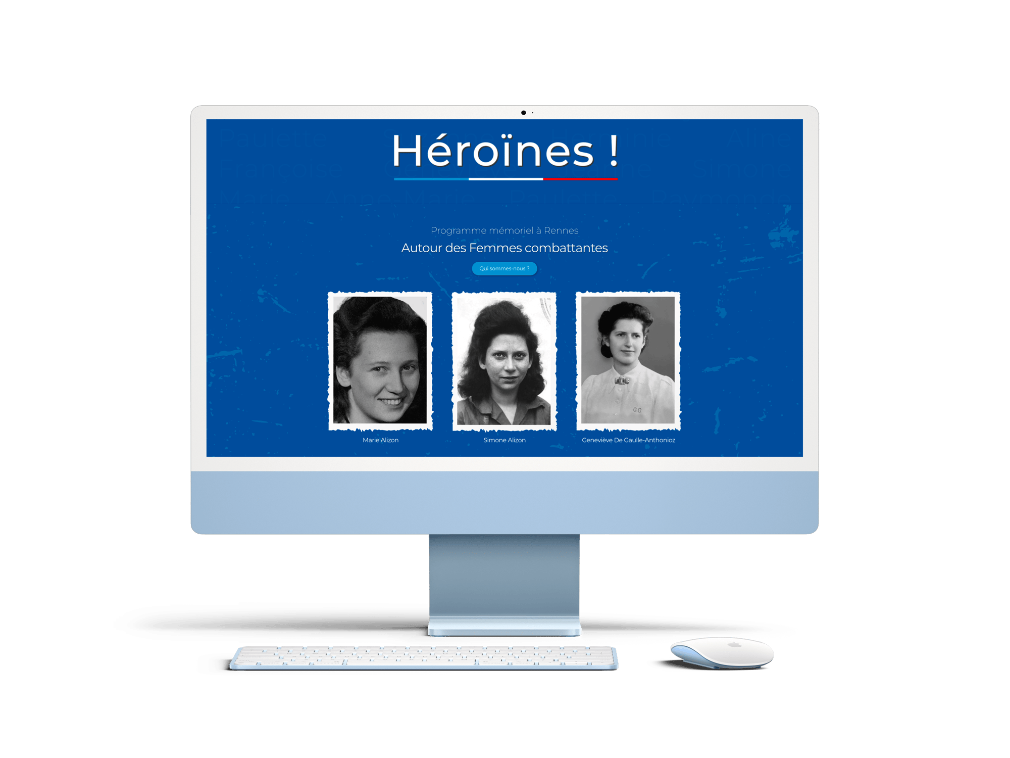 Héroïnes - Site Vitrine - Crescent Communication